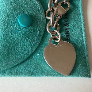 Tiffany & Co. silver charm bracelet